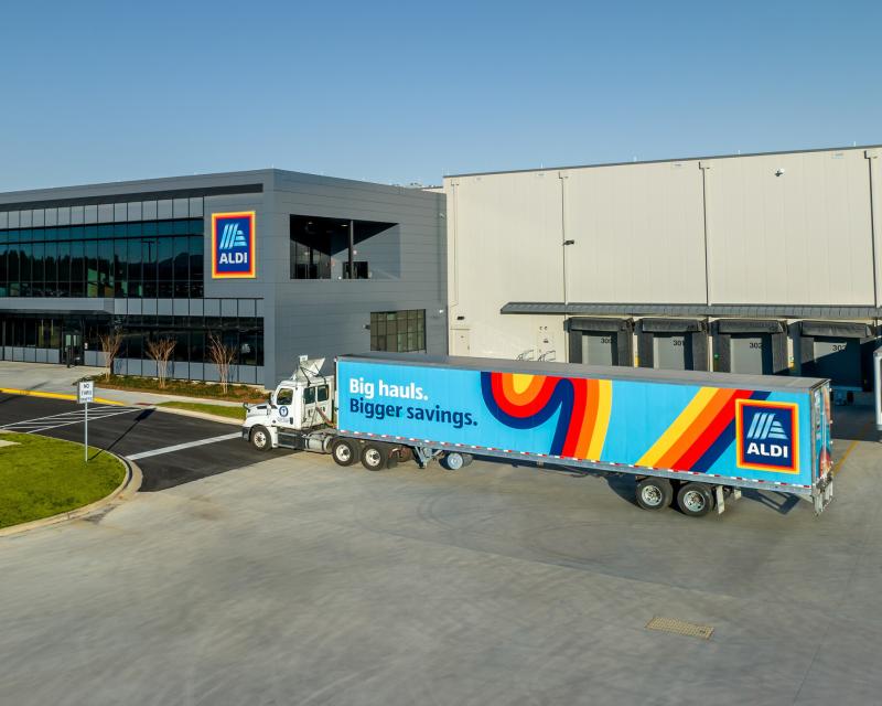 Aldi Loxley Alabama distribution center