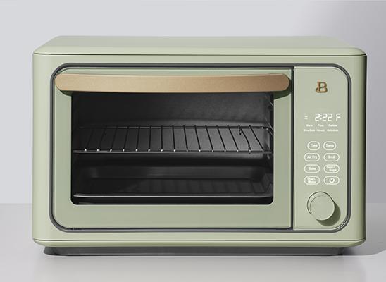 a microwave oven sitting on top of a stove