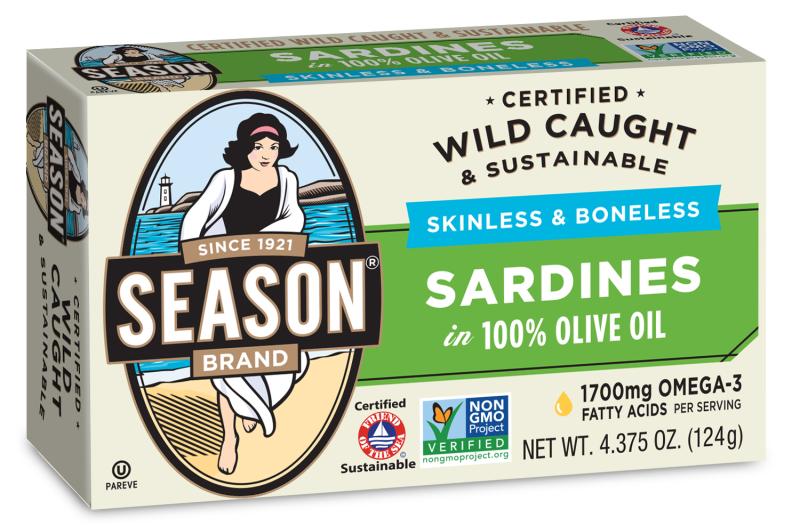 sardines in box