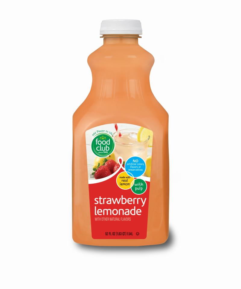 Topco Food Club strawberry lemonade