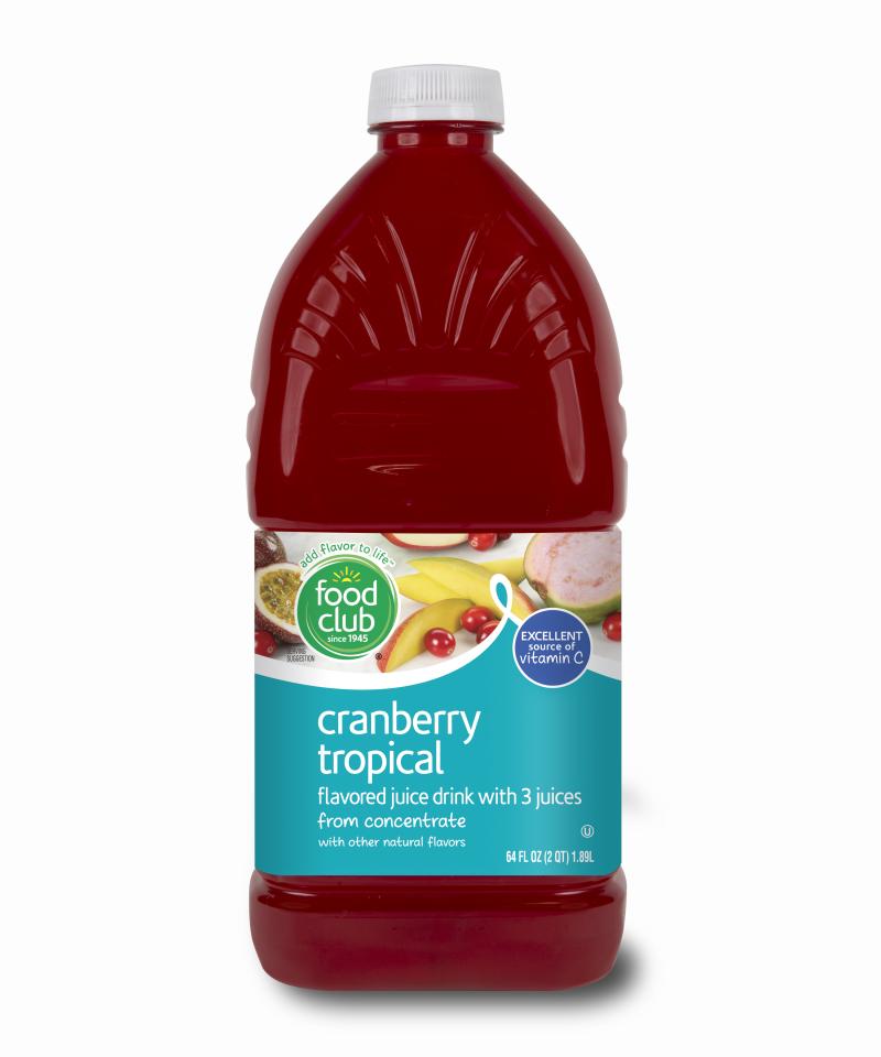 Topco Food Club tropical juice