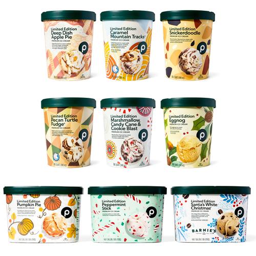 Publix 2023 Holiday Ice Cream Assortment