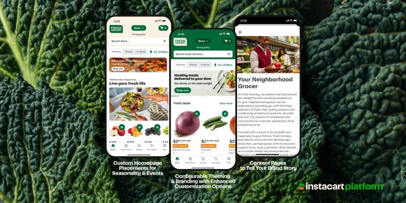 Instacart Storefront and Storefront Pro