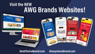 AWG Brands new websites, Associated Wholesale Grocers