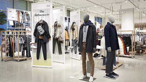 mannequins in store